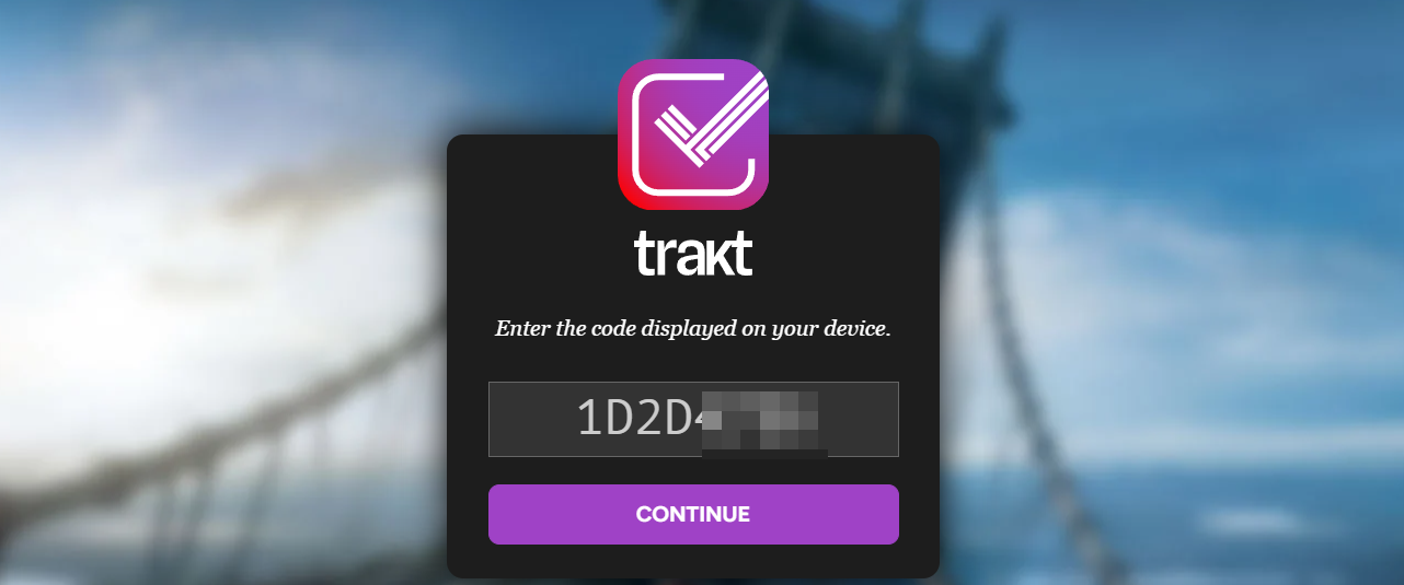 Trakt connected